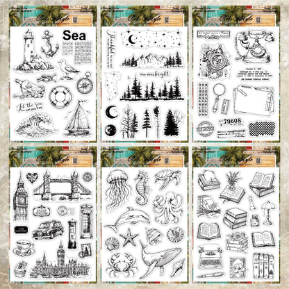 Clear Silicone Stamps 16