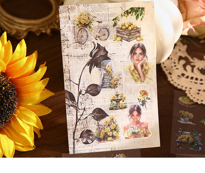 Spring Meadow Garden Sticker 100pcs