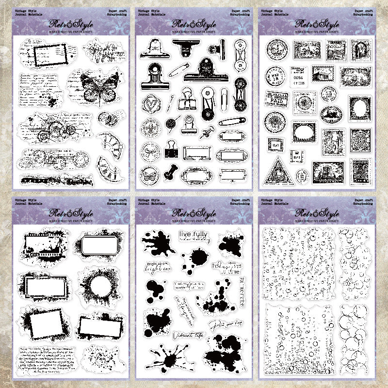 Clear Silicone Stamps 13
