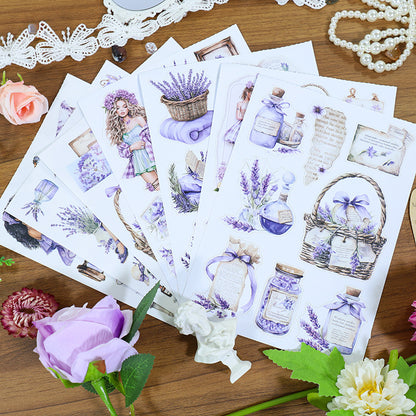 Song of Lavender Sticker Book