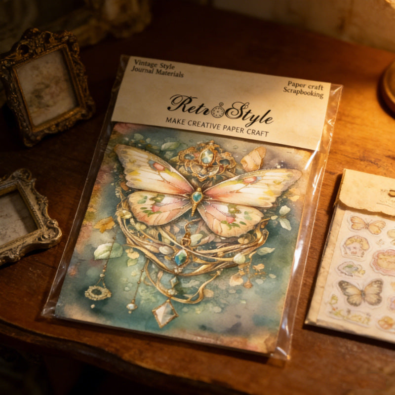 Whimsical Fairy Garden Papers 16pcs