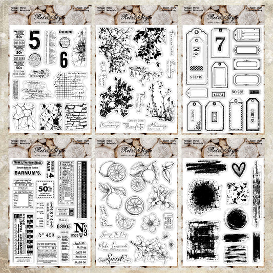 Clear Silicone Stamps 17