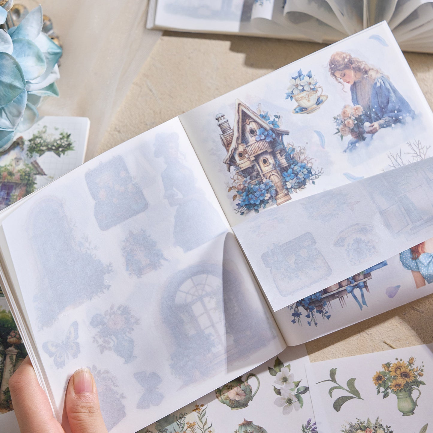 Dreamlike World Sticker Book
