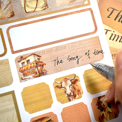Gentle Autumn Sticker Book