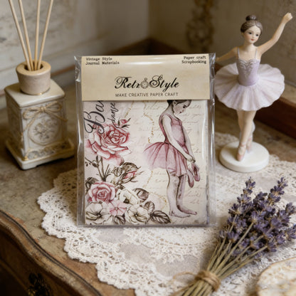 Elegant Ballet Girl Papers 16pcs