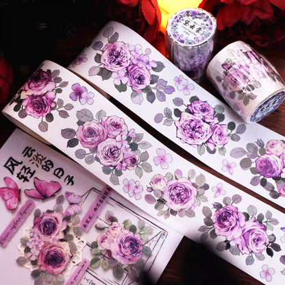 5.5cm*100cm Dark Cloud Elegance Tape