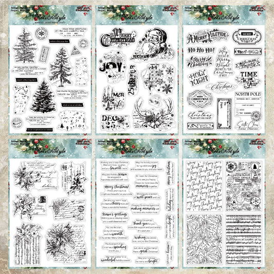 Clear Silicone Stamps 13