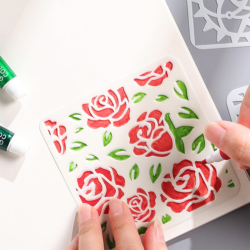 Texture World Painting Stencils