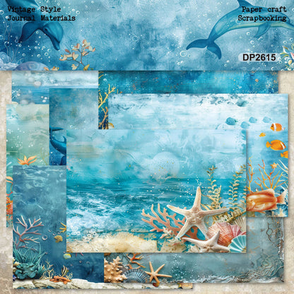 Ocean Dreams Paper 8pcs