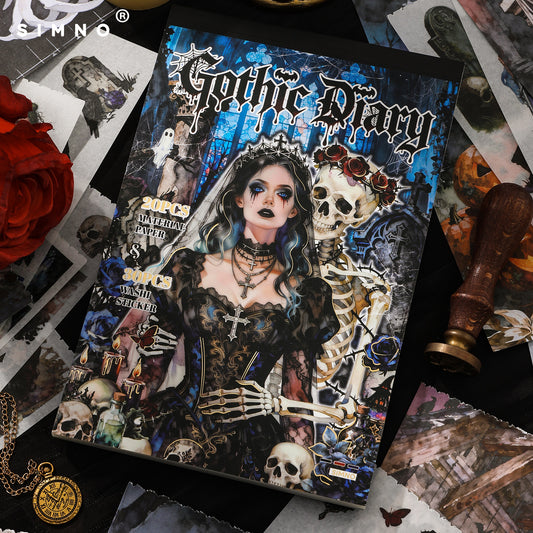 Gothic Diary Sticker Book