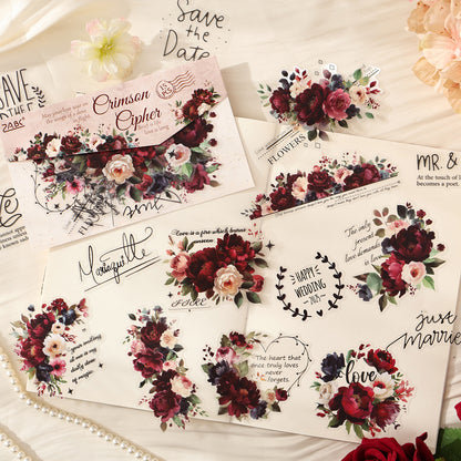 Tinted Silk Melody Stickers