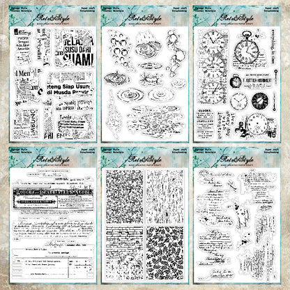 Clear Silicone Stamps 01