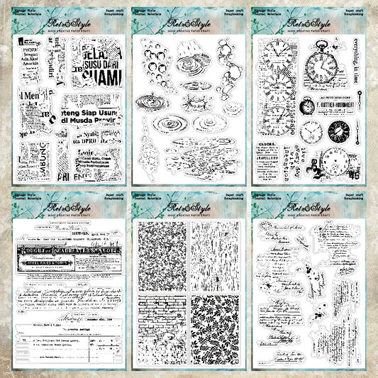 Clear Silicone Stamps 01