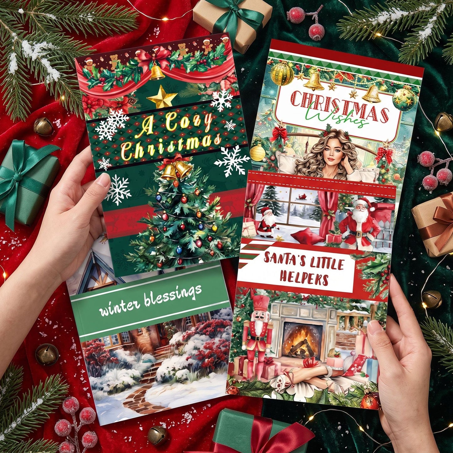 Festive Creative Sticker Book