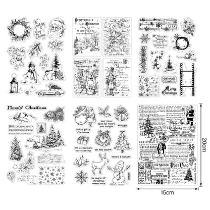Clear Silicone Stamps 14