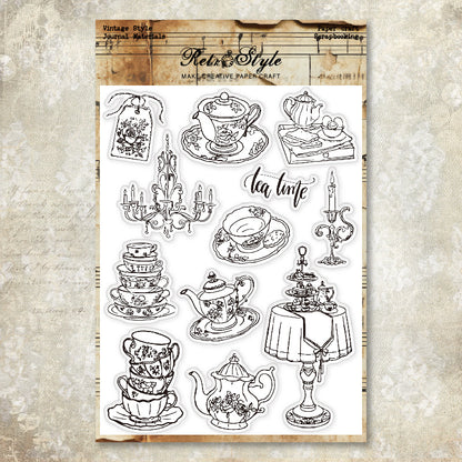 Clear Silicone Stamps 04