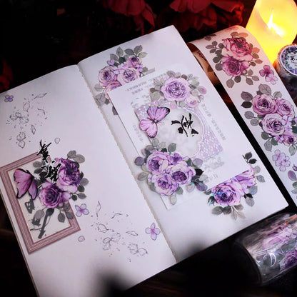 5.5cm*100cm Dark Cloud Elegance Tape