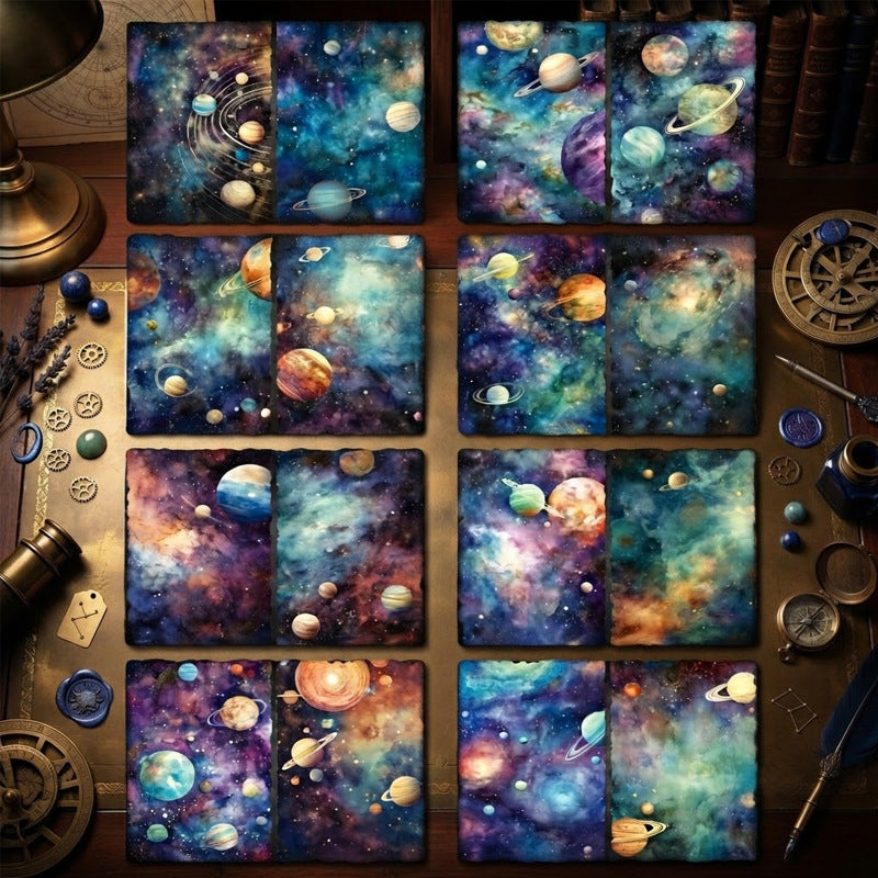 Cosmic Planet Papers 8pcs
