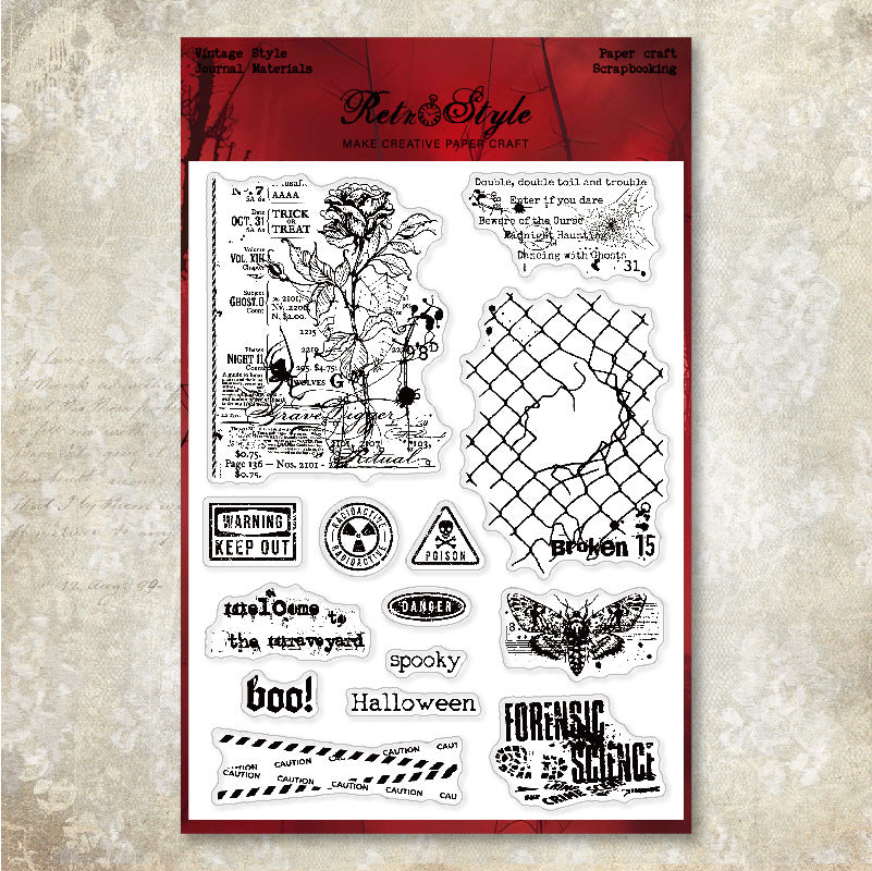 Clear Silicone Stamps 15