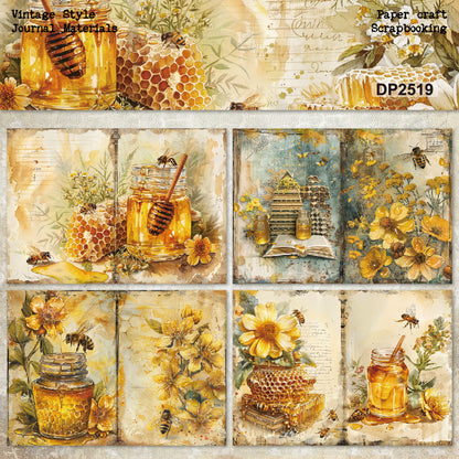 Honey Bee Papers 8pcs