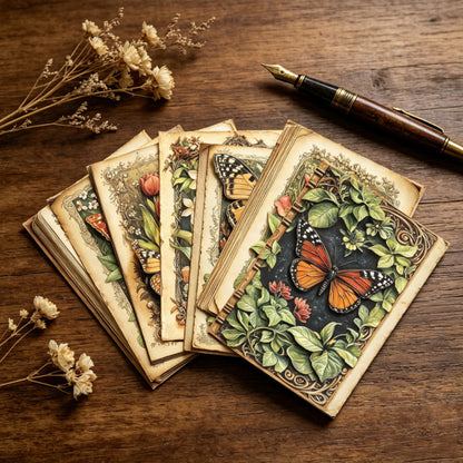 Butterfly Blossom Papers 16pcs