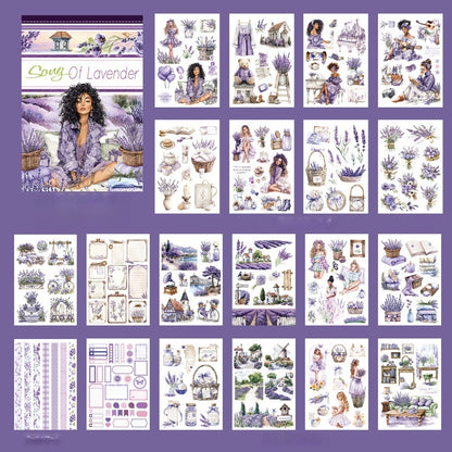 Song of Lavender Sticker Book