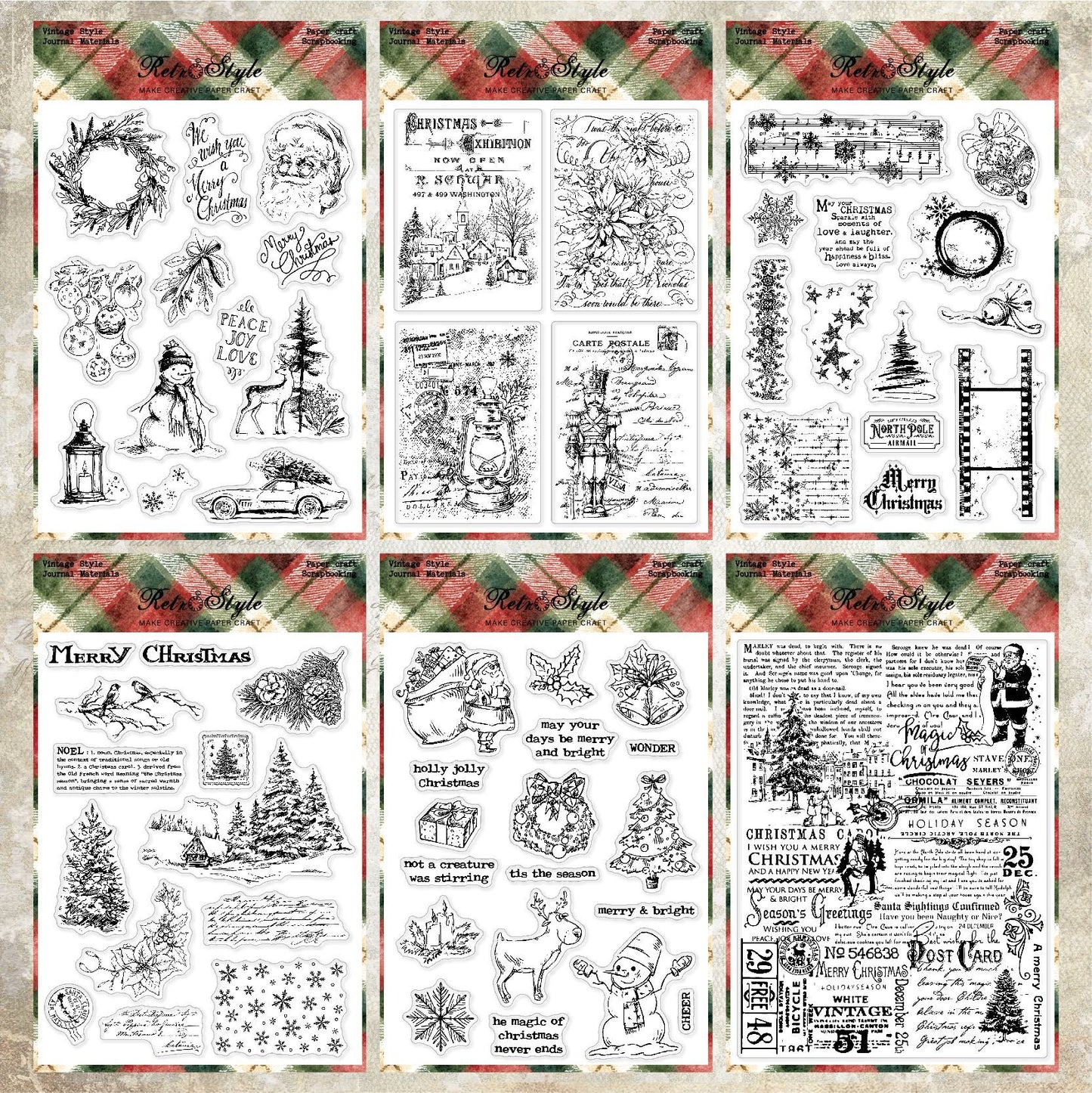 Clear Silicone Stamps 14