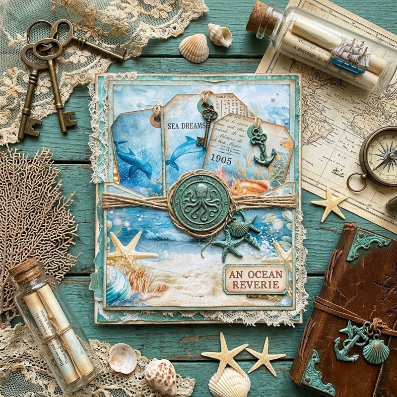Ocean Dreams Paper 8pcs