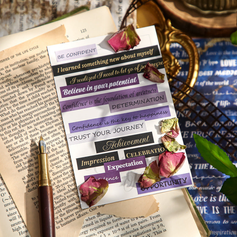 Text Art Sticker Book