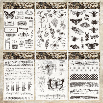 Clear Silicone Stamps 07