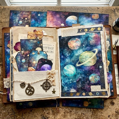 Cosmic Planet Papers 8pcs