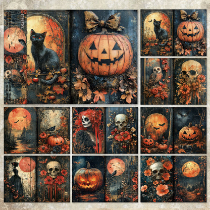 Pumpkin Papers 8pcs