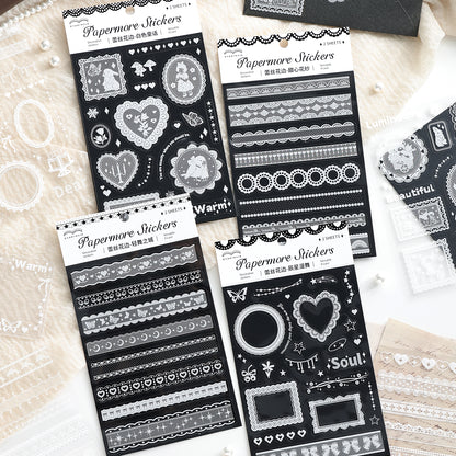 Lace Border Stickers