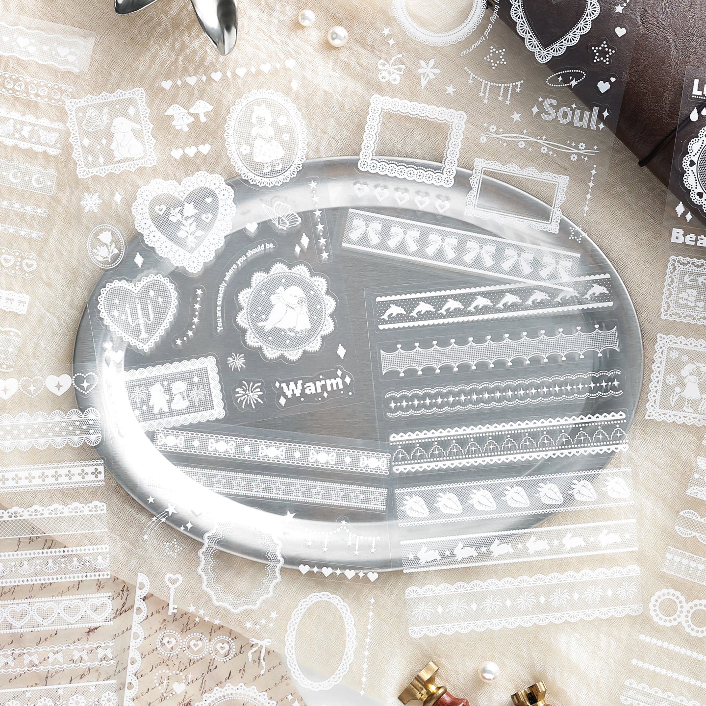 Lace Border Stickers