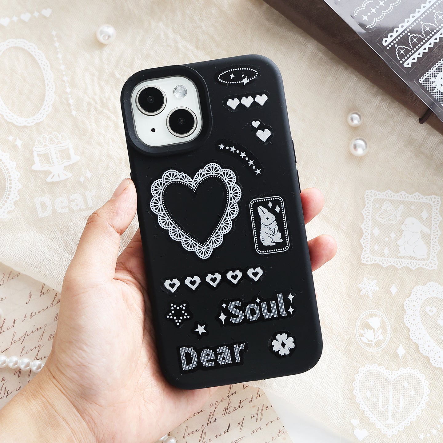 Lace Border Stickers