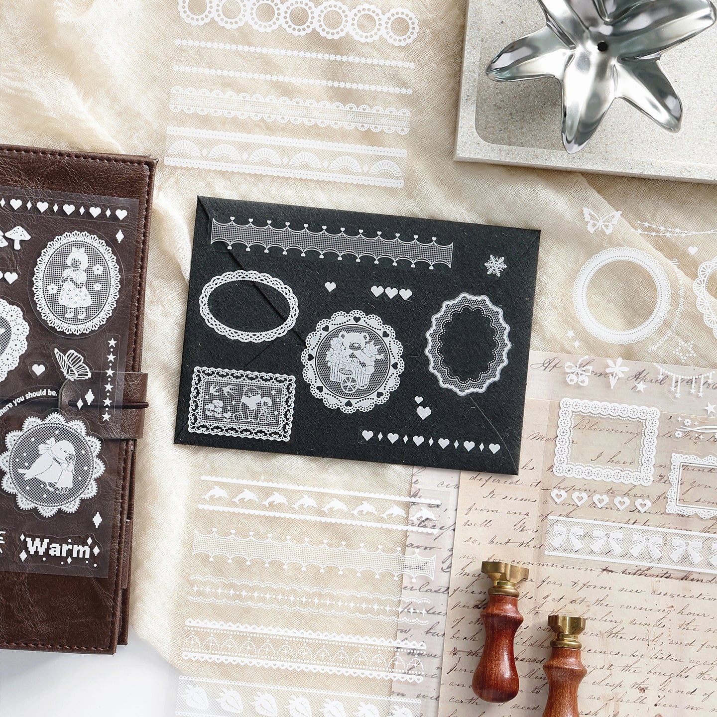Lace Border Stickers