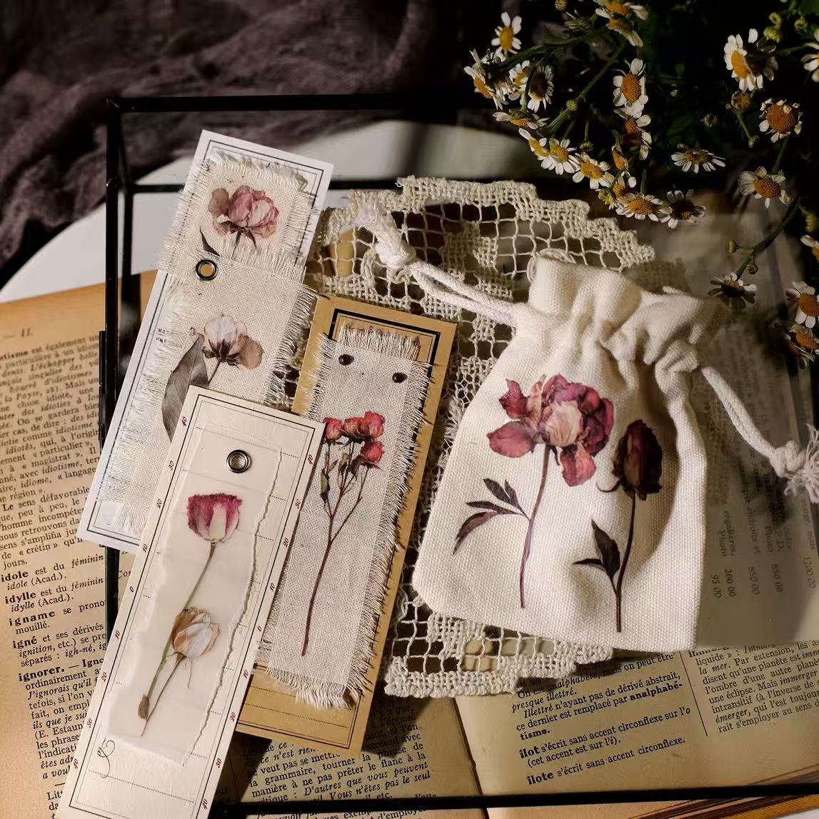 Botanical Butterflies Rub-on Sticker