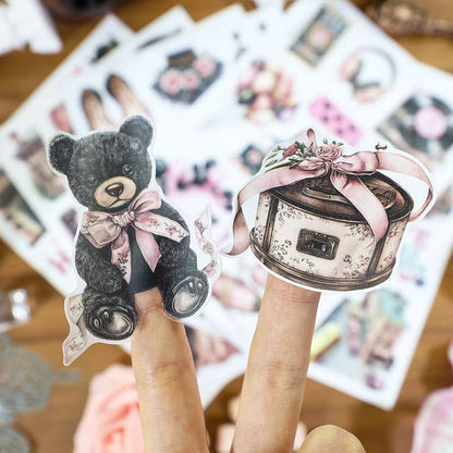 Shadow Pink Sticker Book