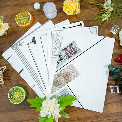 Misty Island Blossoms Shaped Notebook