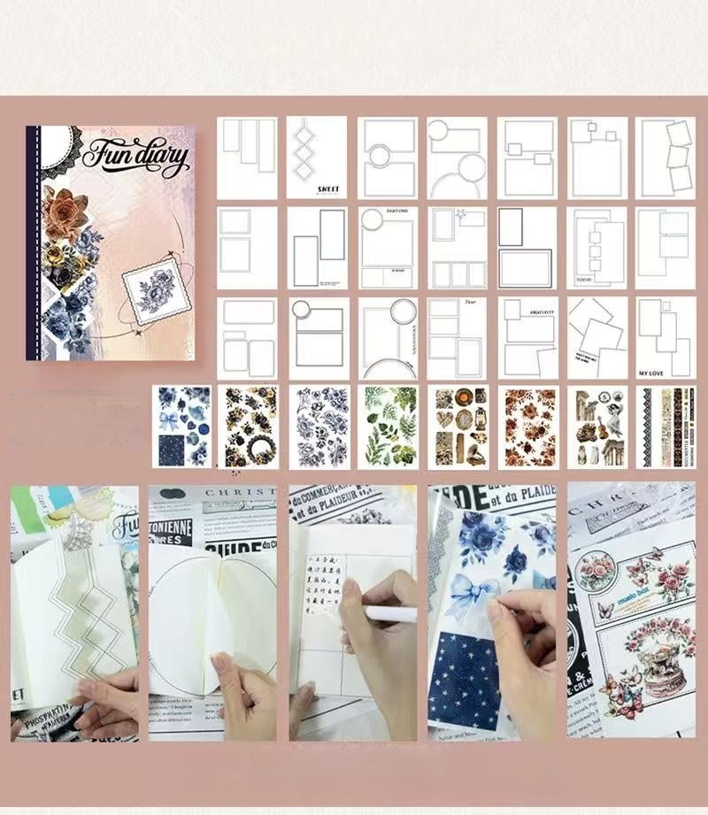 Dusk Spectrum Shaped Notebook