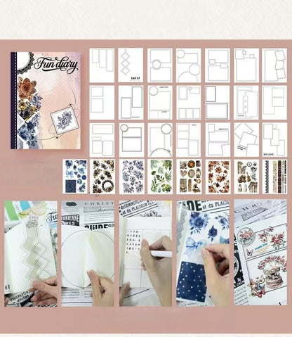 Dusk Spectrum Shaped Notebook