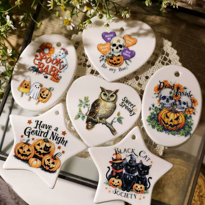 Colorful Halloween Rub-on Stickers
