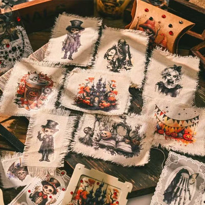 Dark Halloween Rub-on Stickers