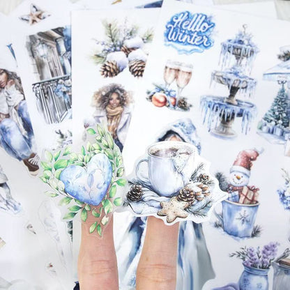 Ice and Snow Sticker Book