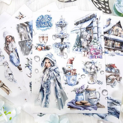 Ice and Snow Sticker Book