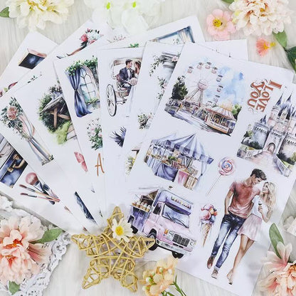 Love Melody Sticker Book