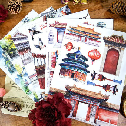 Tang Dynasty Elegance Sticker Book