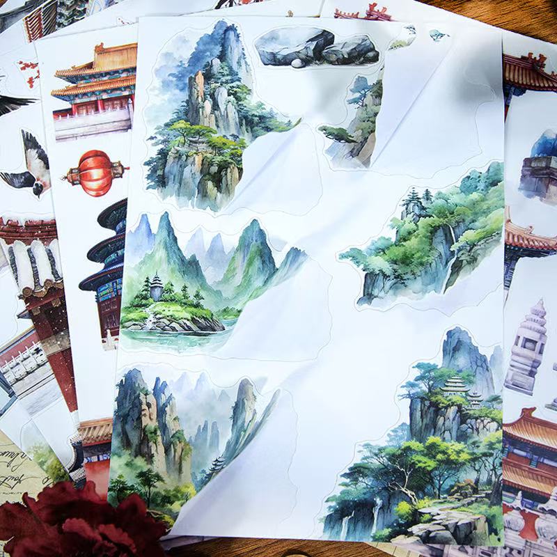 Tang Dynasty Elegance Sticker Book