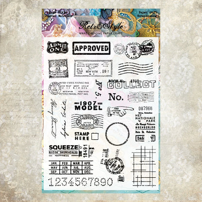 Clear Silicone Stamps 12