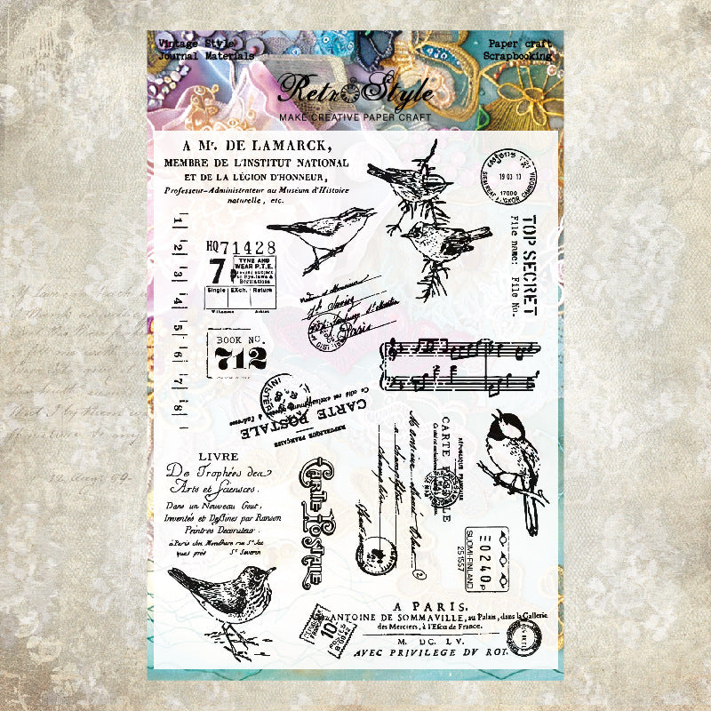 Clear Silicone Stamps 12